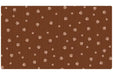 12" x 20" Drymate Pet Bowl Placemat - Brown Stripe/Tan Paw  