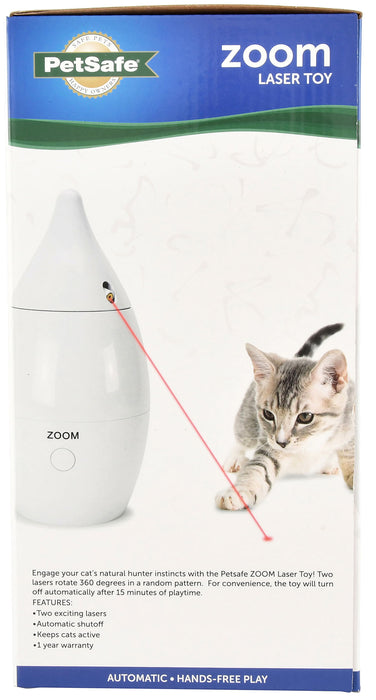 PetSafe Zoom Rotating Laser Cat Toy -   