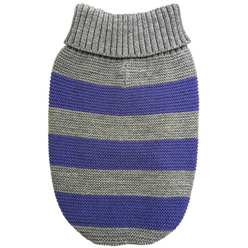 Striped Dog Sweater - Large  