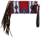 Rafter T Wristlet with Fringe - Red  