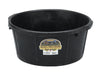 Rubber All - Purpose Tub, 6.5 Gallon - M31BS - Black - 6.5 gallon - 1