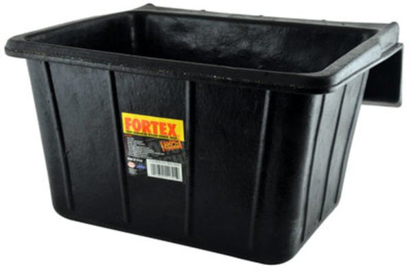Fortex® Rubber Over Fence Horse Feeder, 18 Quart — Jeffers