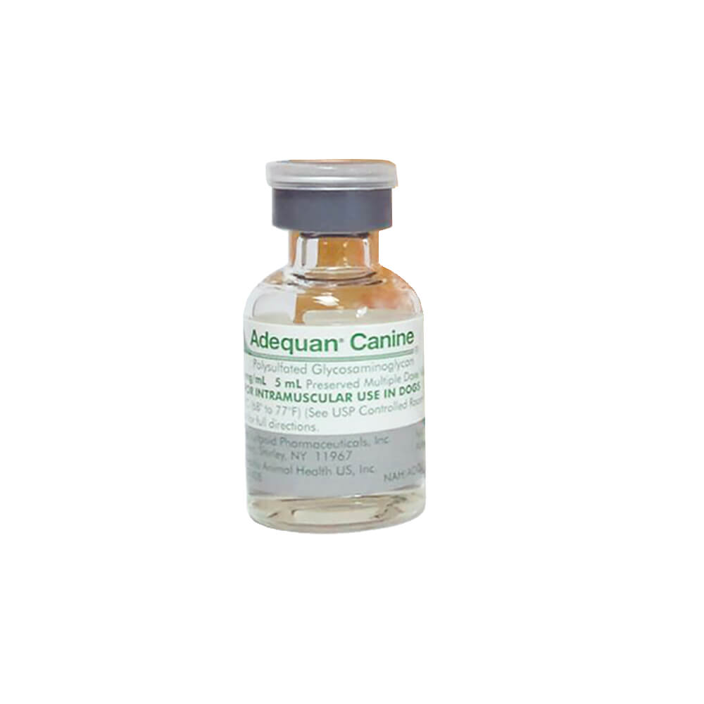 Rx Adequan (Canino) 100 mg/ml x 5 ml vial para perros — Jeffers