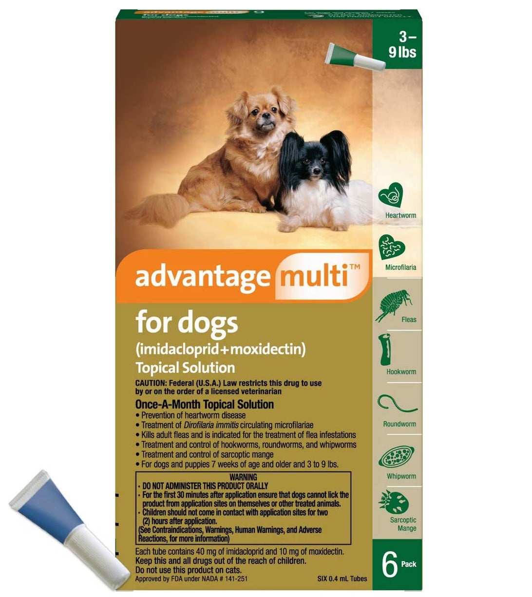 Rx Advantage Multi for Dogs Flea & Tick Control — Jeffers