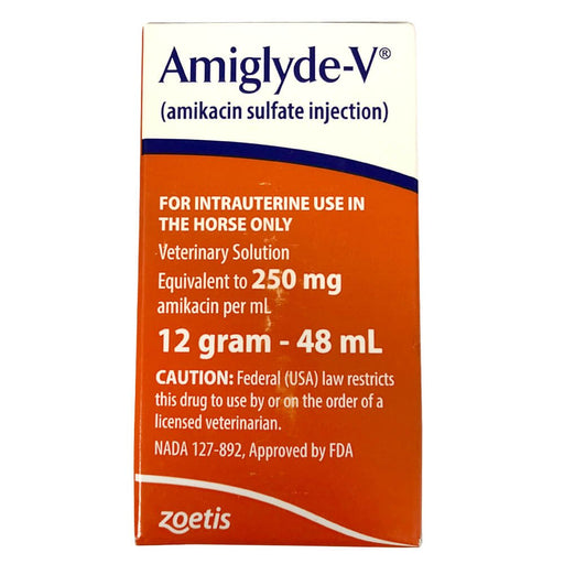 Rx Amiglyde - V, 250mg/ml injection x 48ml bottle - Jeffers - Animal Health & Wellness > Medicine