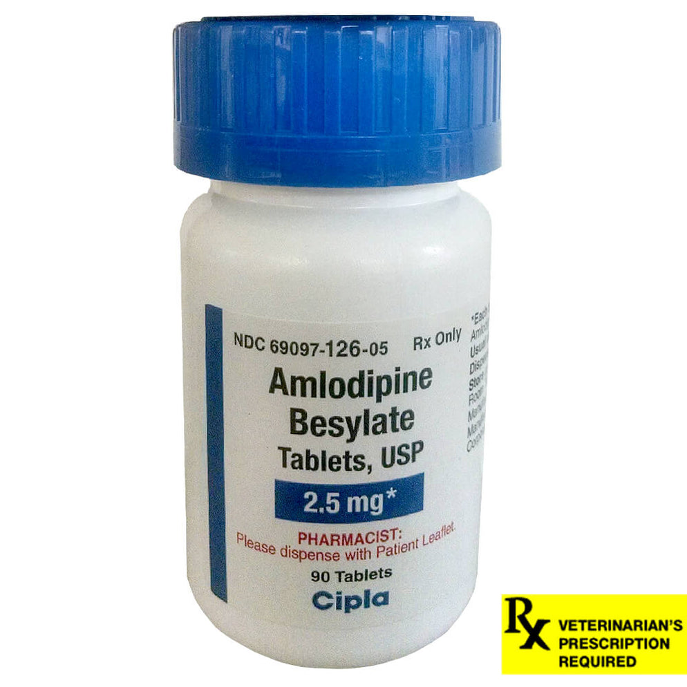 Rx Amlodipine Tablets for Dogs and Cats — Jeffers