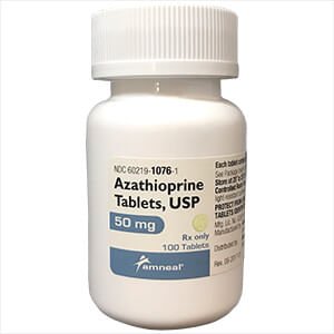 Rx Azathioprine, 50mg x 100 Tablets - Jeffers - Animal Health & Wellness > Medicine