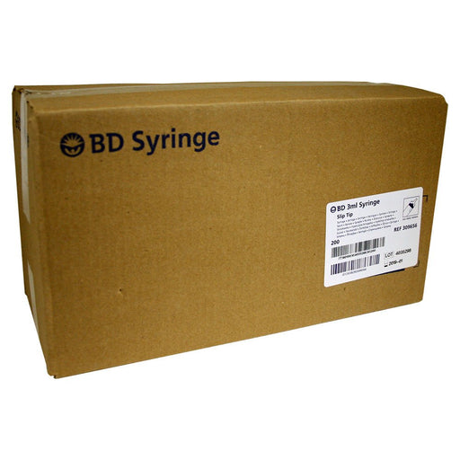 Rx BD Slip Tip Syringes, 3cc, 200 ct - 011BD-3CC-200 - 200ct - 1