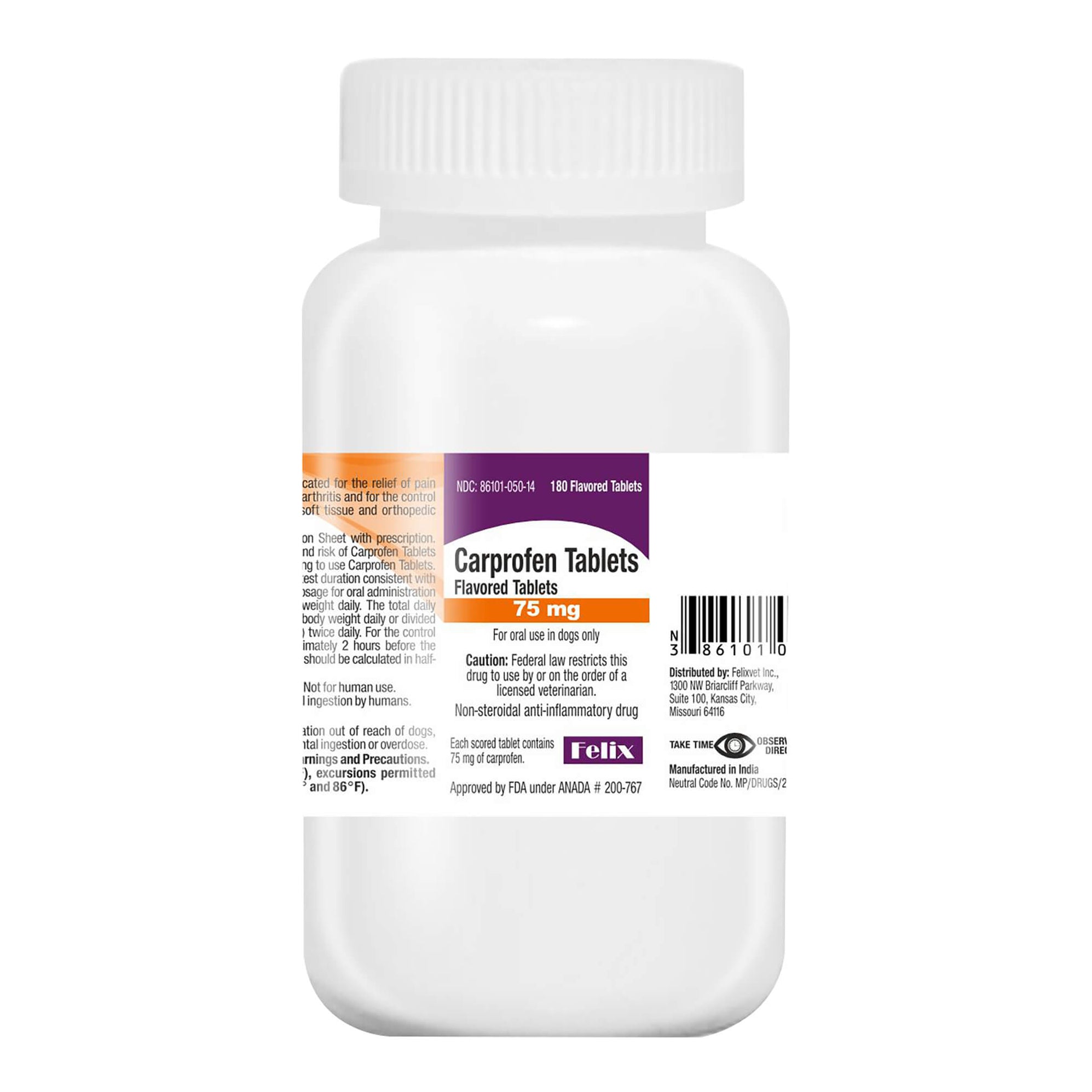 Generic Rx Tablet Rx Carprofen Flavored Tablets, Anti-Inflammatory for Dogs — Jeffers