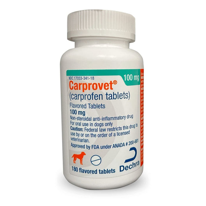Rx Carprovet (carprofen) Flavored Tablets for Dogs, Pain Relief & Anti - Inflammatory - 012DEC-100MG-180 - 100 mg - 180 Tablets - Beef - 7