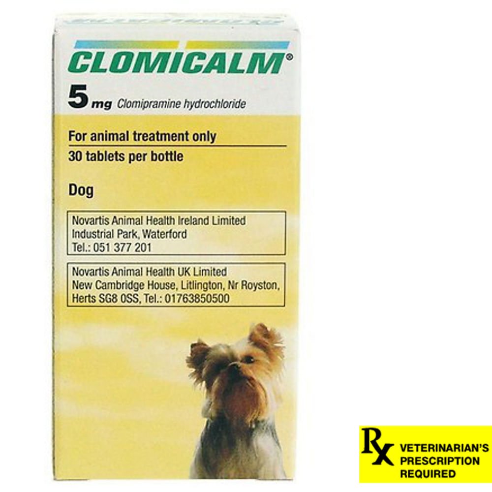 RX Clomicalm Tablets Calming Meds for Dogs — Jeffers