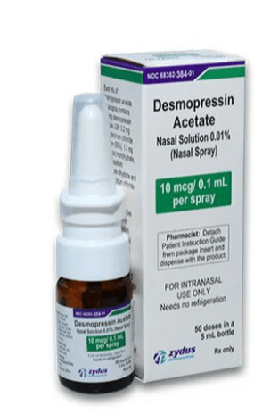 Rx Desmopressin Acetate Nasal Spray 0.01%, 5 mL - 012MID-38620 - 5 mL - 1
