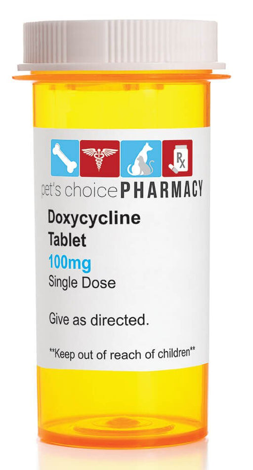 Rx Doxycycline Hyclate Tablets - Jeffers - Animal Health & Wellness > Medicine