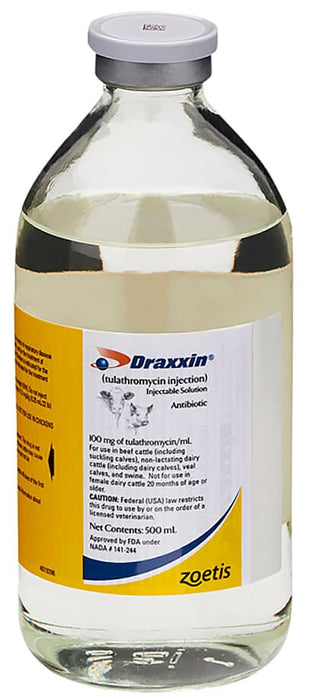 Rx Draxxin, 100 mg/mL Injection - Jeffers - Animal Health & Wellness > Medicine