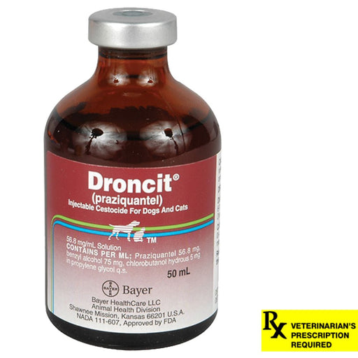 Droncit Injectable for Dogs and Cats Jeffers