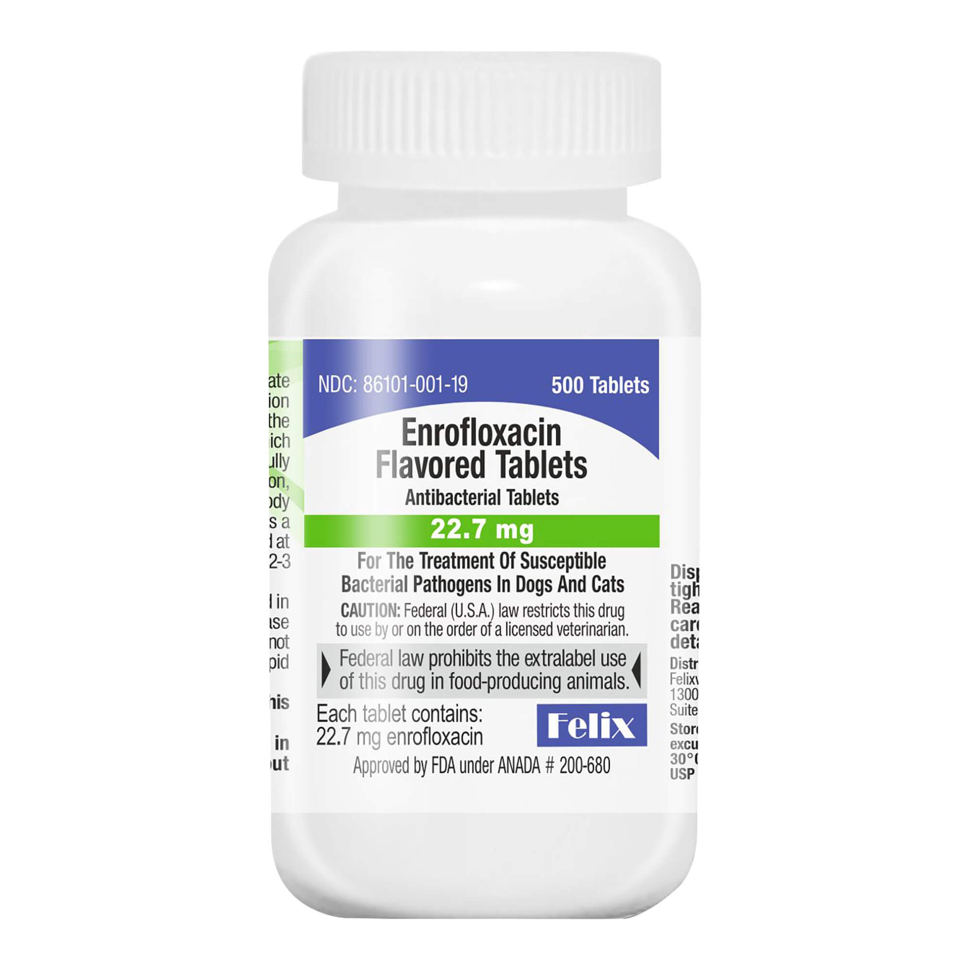 Rx Enrofloxacin Flavored Tablets for Dogs and Cats — Jeffers