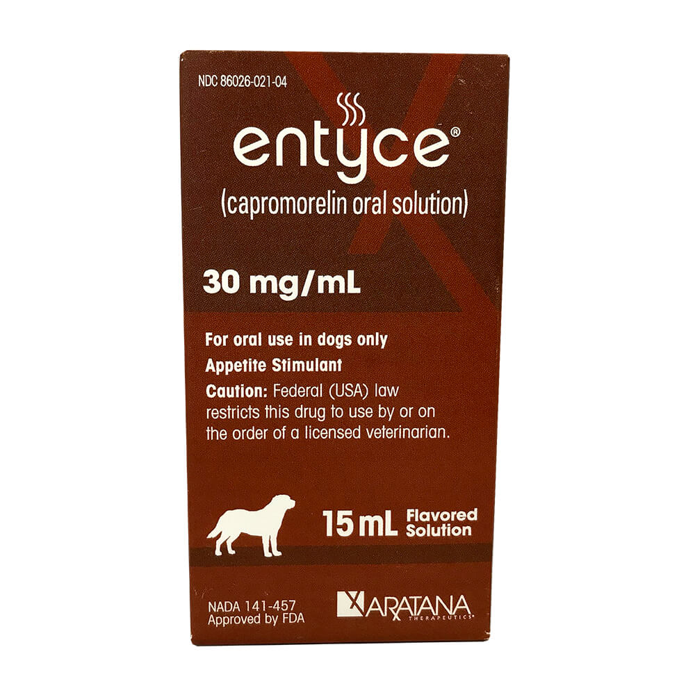 Rx Entyce 30mg/ml Solution for Dogs (capromorelin) — Jeffers