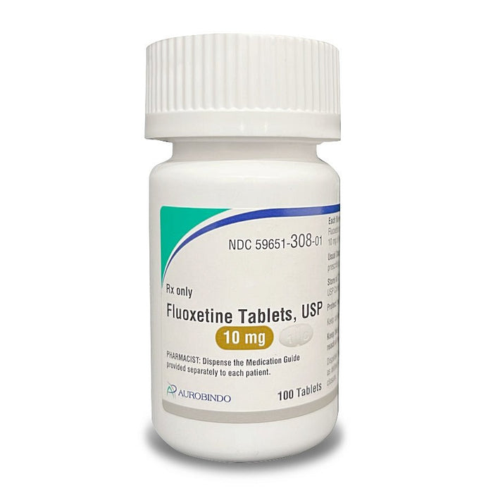 Rx Fluoxetine Tablets, 10mg - 012FLU-10MG-100TAB - 100 Tablets - 1