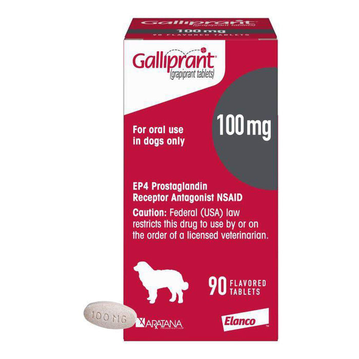 Rx Galliprant (Grapiprant) Tablets for Dogs - 012ELC-63415 - 100 mg - 90 tablets - 9