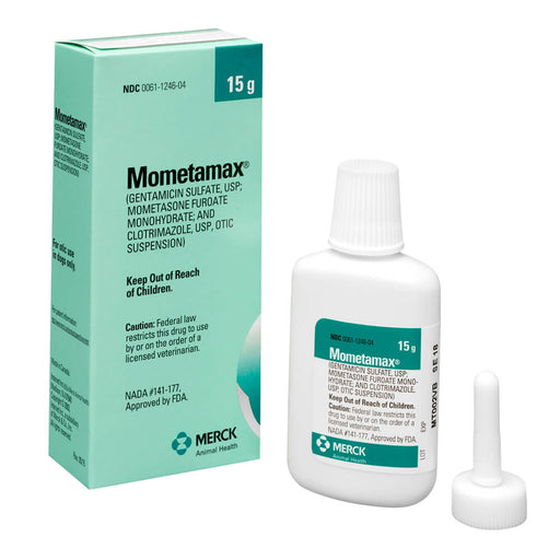 Rx Mometamax Otic Suspension - Jeffers - Animal Health & Wellness > Ear Care