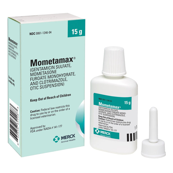 Rx Mometamax Otic Suspension for Dogs - 012SCH14-15 - 15 g - 7