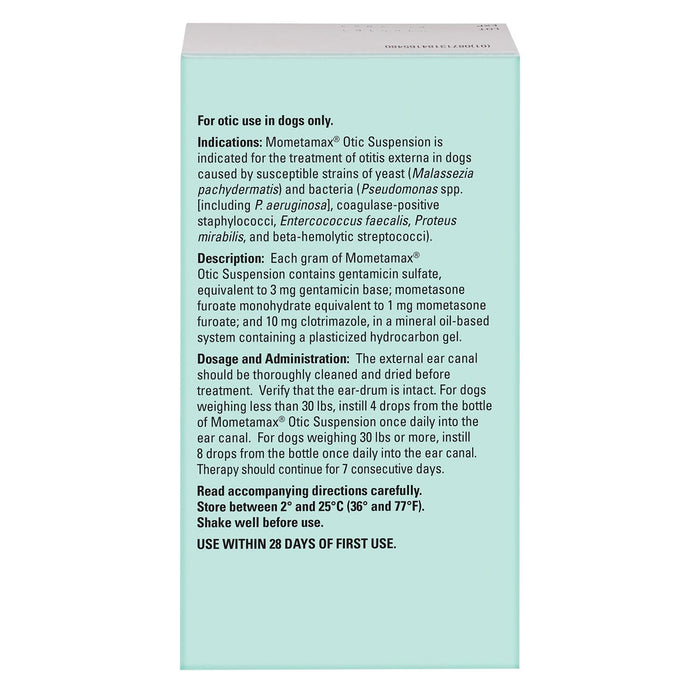 Rx Mometamax Otic Suspension for Dogs - 012SCH14-30 - 30 g - 13