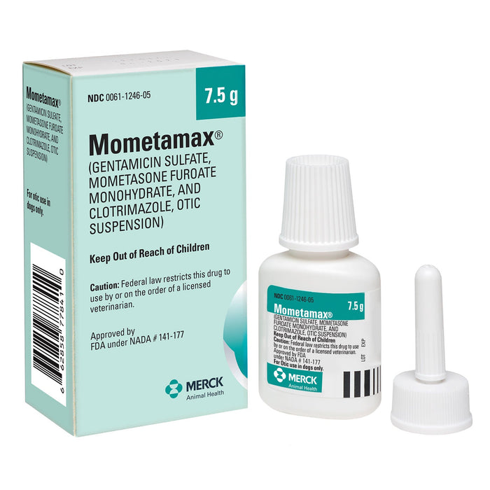 Rx Mometamax Otic Suspension for Dogs - 012SCH14-7-5 - 7.5 g - 2