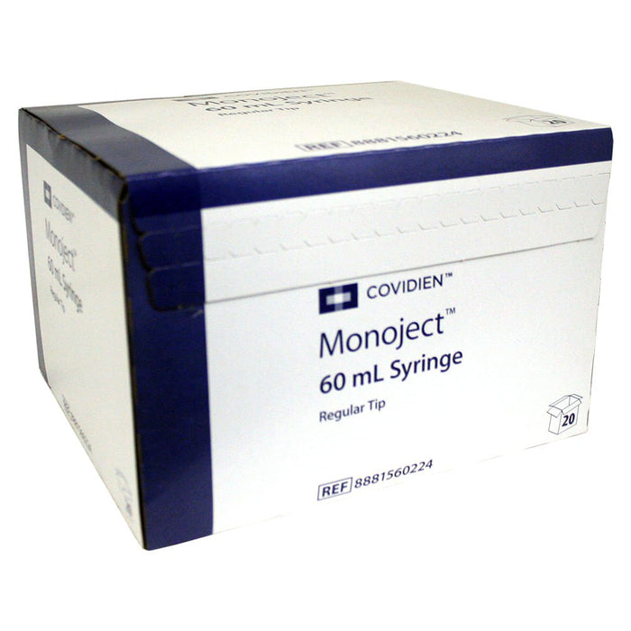 Rx Monoject Luer - Slip (LS) Syringe - 01101MON-60LS - 60 cc - 20 Count - 5
