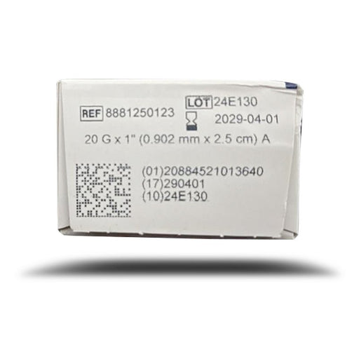 Rx Monoject Polypropylene Hub Needles, Box of 100 - 01102MON-20X1 - 20G x 1" - 7