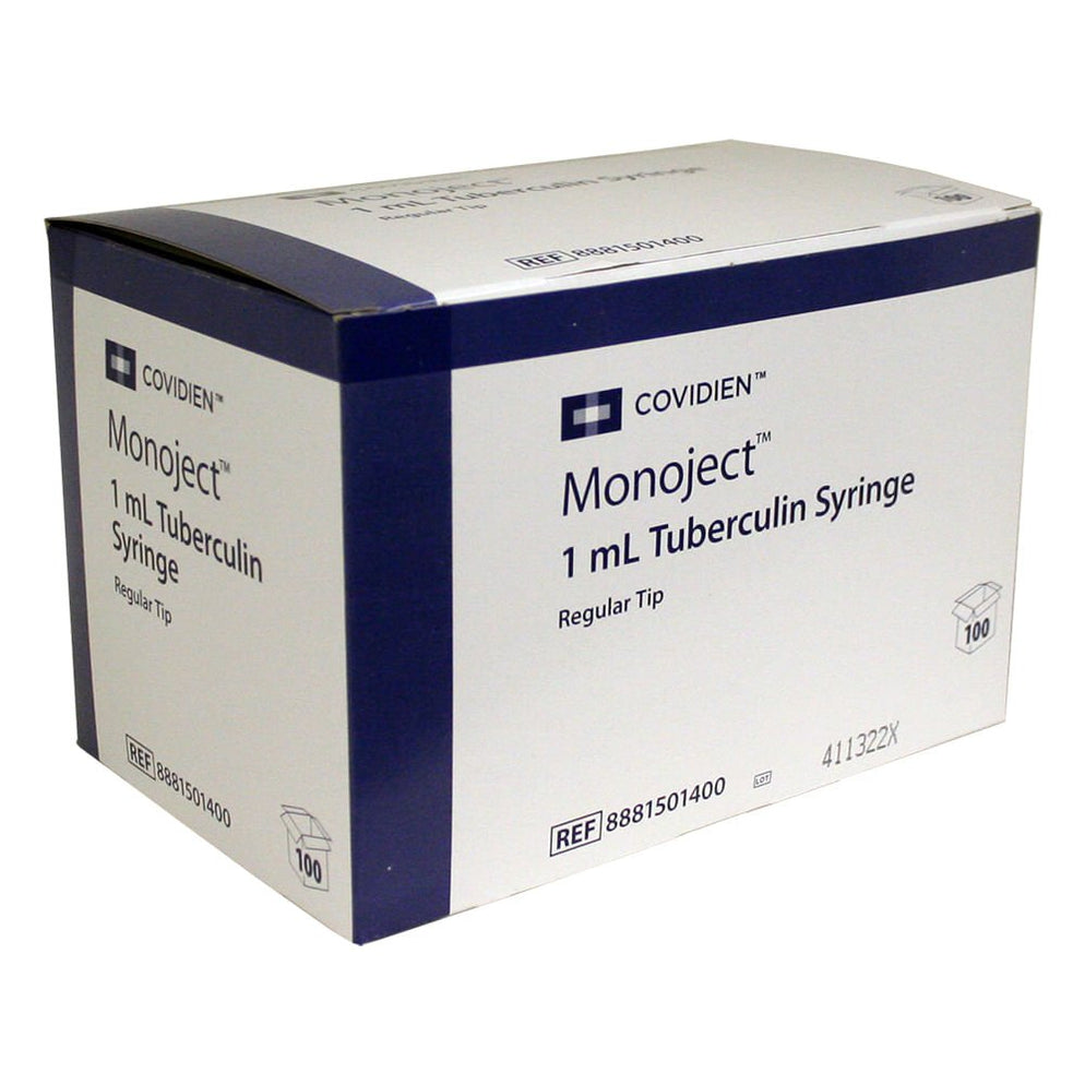 Rx Monoject Syringe, 1 cc TB, Box of 100 for Vets — Jeffers