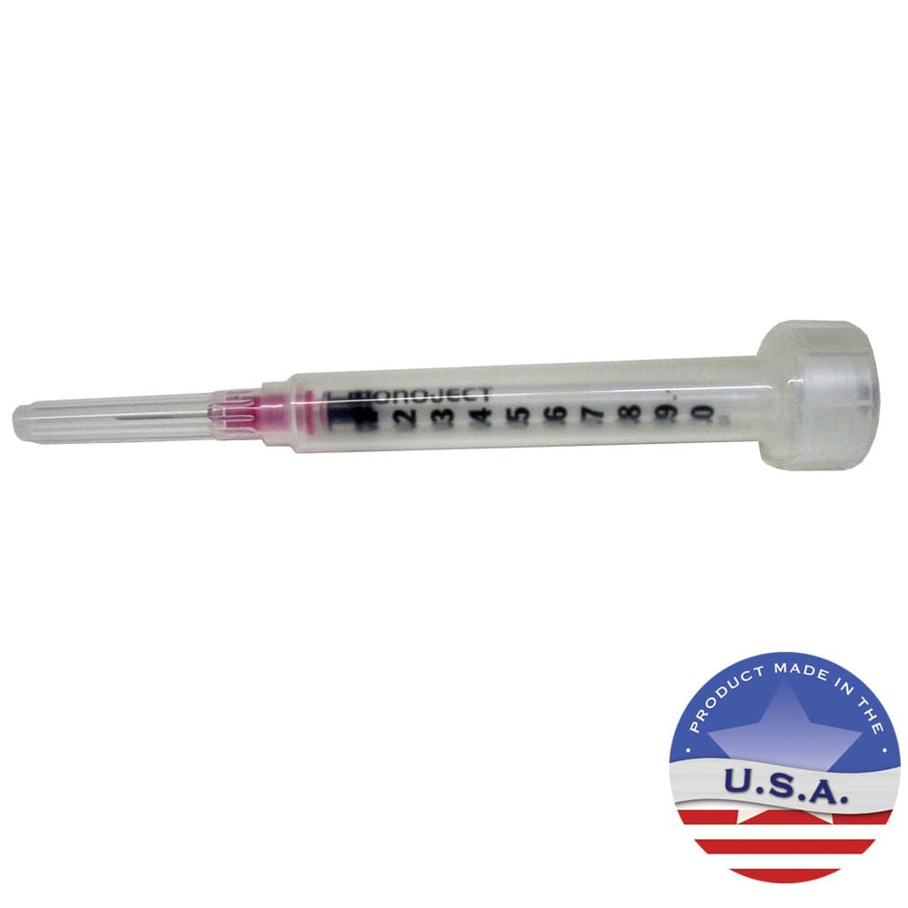 Rx Monoject Tuberculin (TB) Syringe with Needle Combo — Jeffers