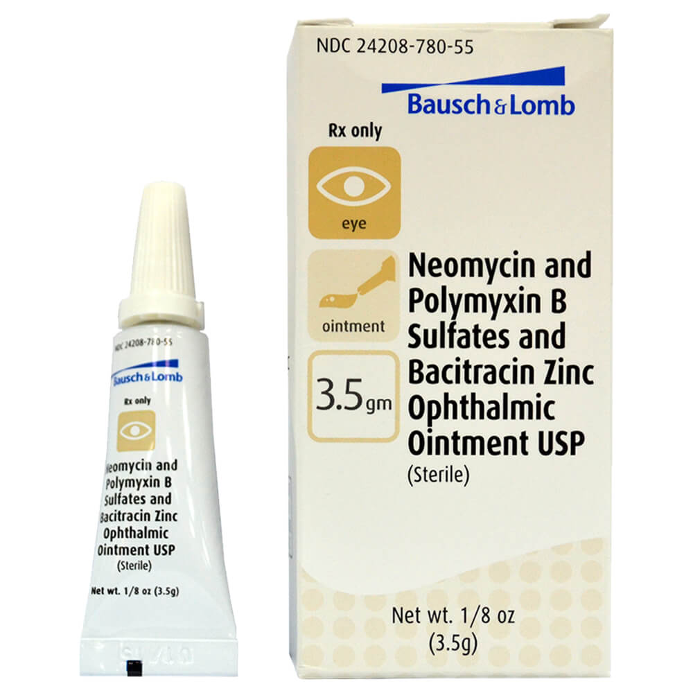 Rx Neo/Poly/Bac Ophthalmic Pet Ointment, 3.5gm — Jeffers