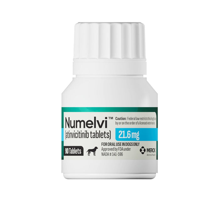 Rx Numelvi (atinvicitinib) Tablets for Dogs with Allergic Dermatitis - 012MER-218061 - 21.6 mg - 90 Tablets - 7