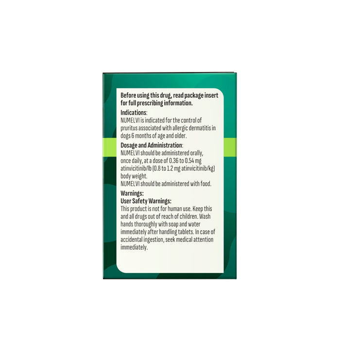 Rx Numelvi (atinvicitinib) Tablets for Dogs with Allergic Dermatitis - 012MER-218075 - 7.2 mg - 90 Tablets - 16