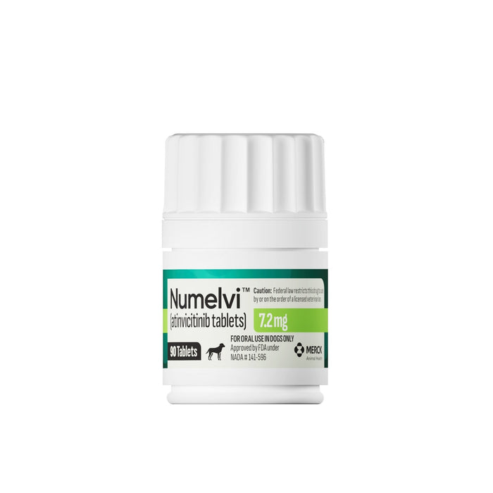 Rx Numelvi (atinvicitinib) Tablets for Dogs with Allergic Dermatitis - 012MER-218075 - 7.2 mg - 90 Tablets - 12