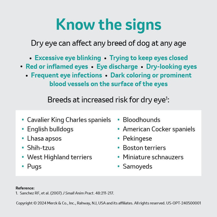 Rx Optimmune (cyclosporine) Opthalmic Ointment for Dogs, 3.5gm Tube - 012SCH09-3-5 - 5