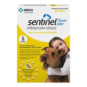 Rx Sentinel® Flavor Tabs® for Dogs, Oral — Jeffers