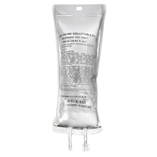 Rx Sodium Chloride Injection 0.9% x 1000ml bag - 012007-1000ML - 1