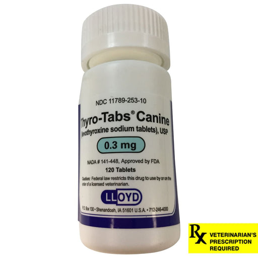 Rx Thyro - Tabs Tablets - Jeffers - Animal Health & Wellness > Medicine