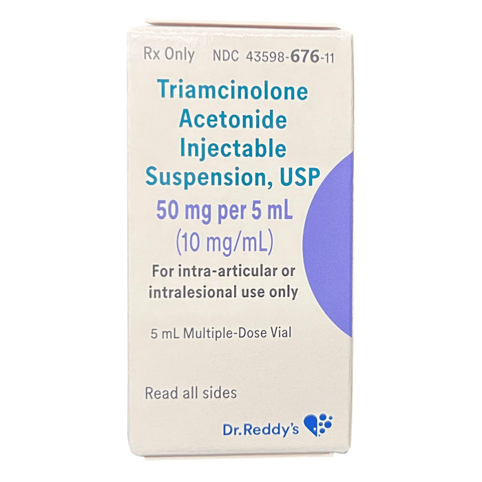 Rx Triamcinolone Acetonide Injectable Suspension Injection for Dogs & Cats, 10mg/ml x 5ml Vial - 012-KENALOG - 1