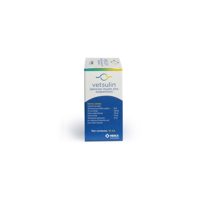 Rx Vetsulin (porcine insulin zinc suspension) for Dogs & Cats, 40 units/mL Injectable, 10 mL - 012IAVD-10 - 3