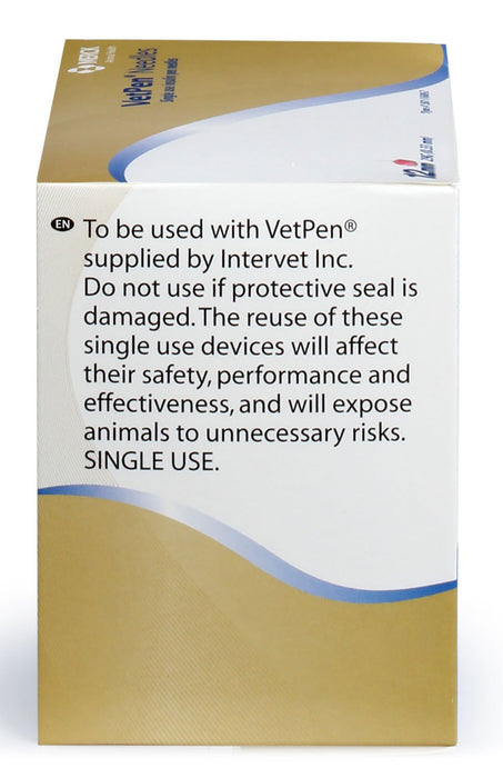 Rx Vetsulin VetPen Needle, 12 mm, 100 ct - Jeffers - Animal Health & Wellness > Medical Supplies