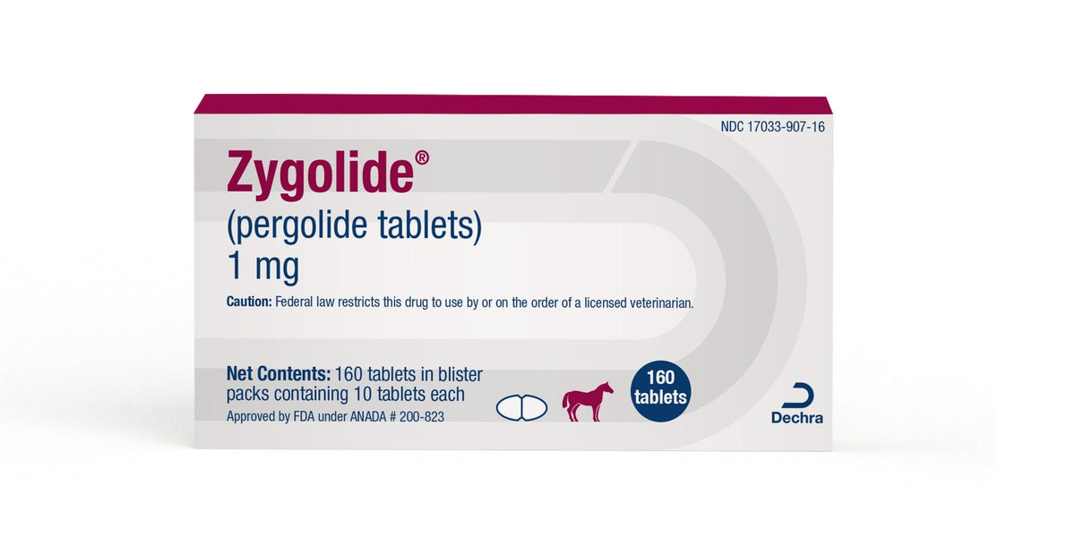 Pergolide Powder Rx Zygolide® (Pergolide) Generic Tablets for Horses — Jeffers