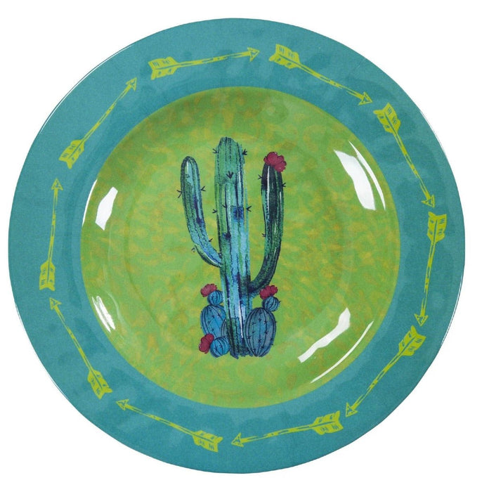 Saguaro Cactus Melamine Salad Plates, Set of 4 - Jeffers - Home Goods & Gifts > Kitchen