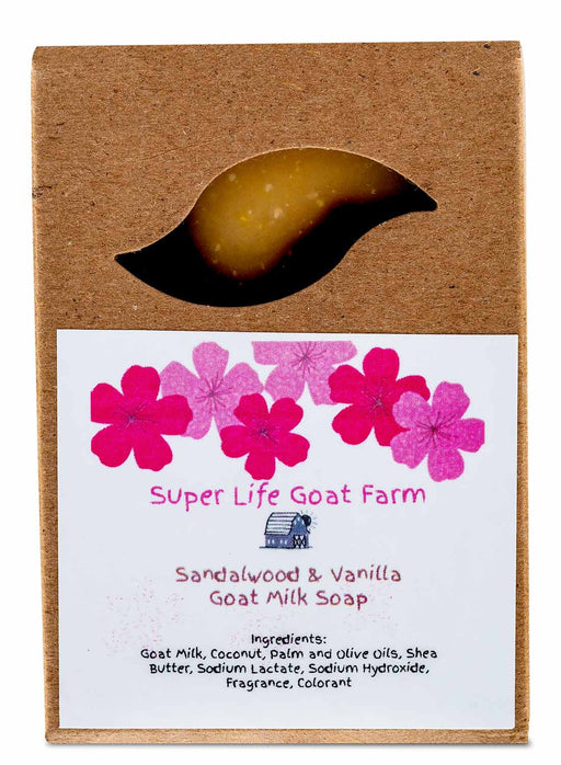 Sandalwood & Vanilla Goat Milk Soap - Jeffers - Home Goods & Gifts > Bath Beauty