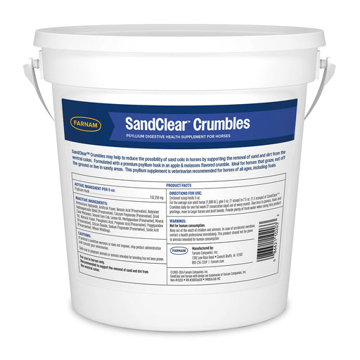 SandClear Natural Psyllium Crumbles - FASL - 3 lbs - 2