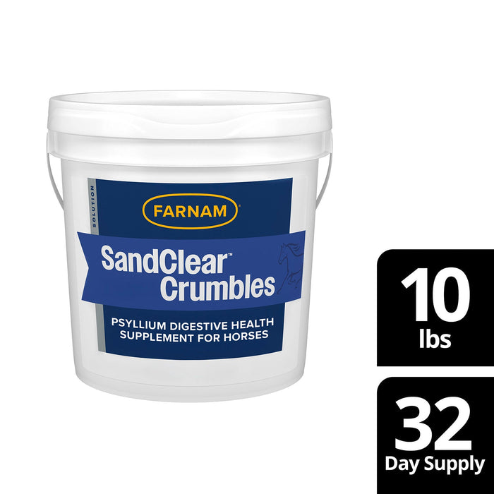 SandClear Natural Psyllium Crumbles - FASM - 10 lbs - 15