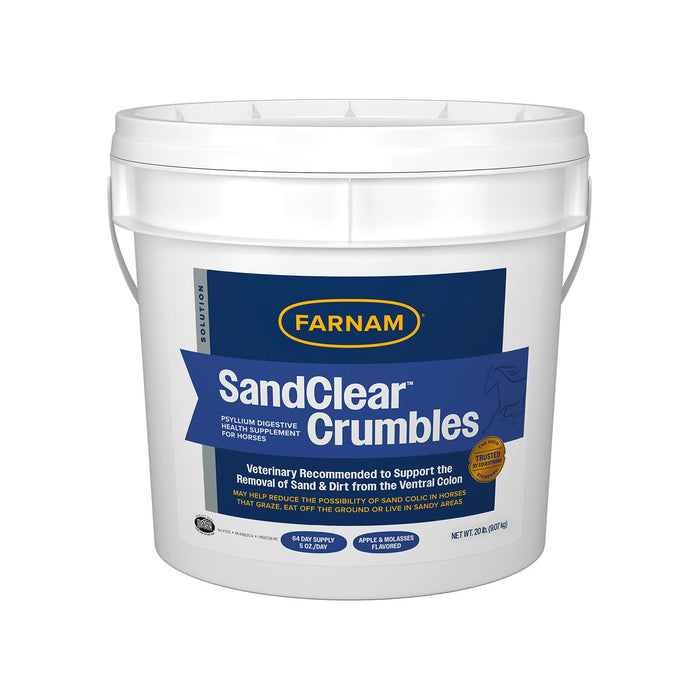 SandClear Natural Psyllium Crumbles - FASN - 20 lbs - 16