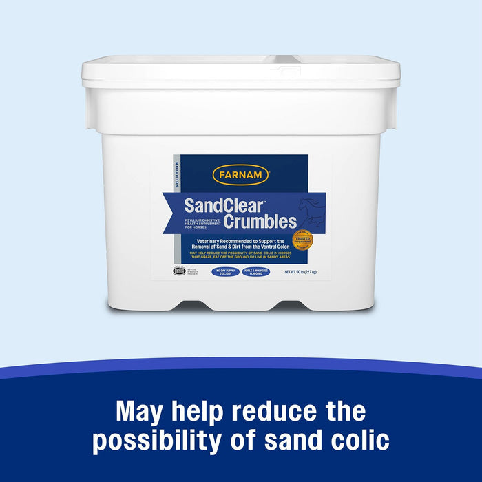 SandClear Natural Psyllium Crumbles - FASP - 50 lbs - 27