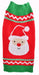 Santa Dog Christmas Sweater - Jeffers - Dog Supplies > Dog Apparel